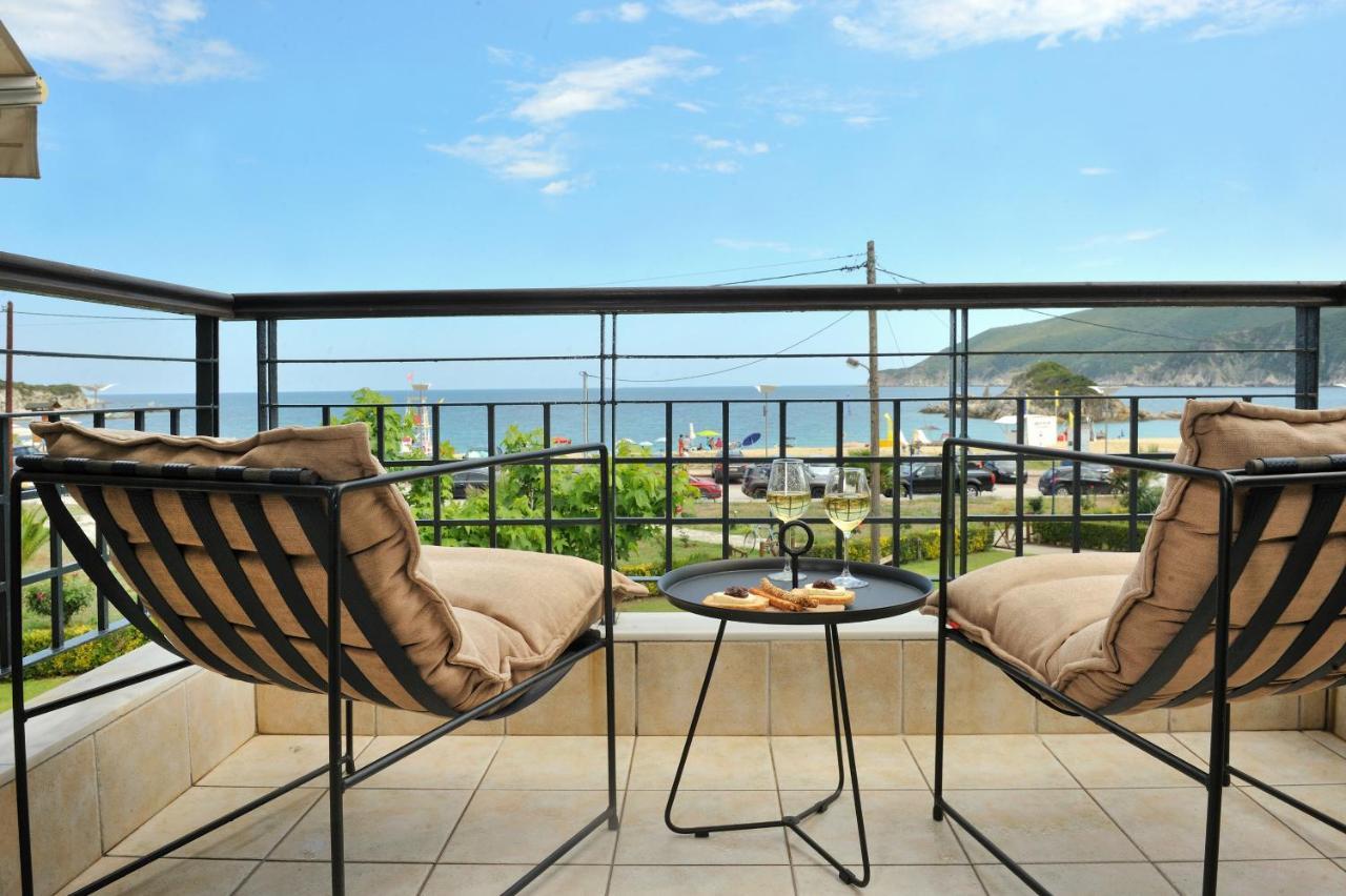 Seathon Seafront Beach Villa In Kalamitsi Kalamitsi (Macedonia) Exterior foto